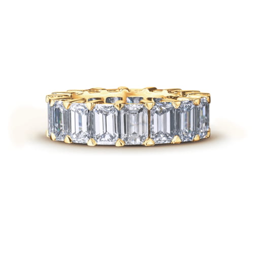 Full Eternity Ring set with My Girl Diamonds - Platinum