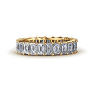 Full Eternity Ring set with My Girl Diamonds - Yellow Gold
