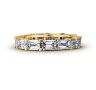 Triple Full Eternity Ring set with My Girl Diamonds - Platinum